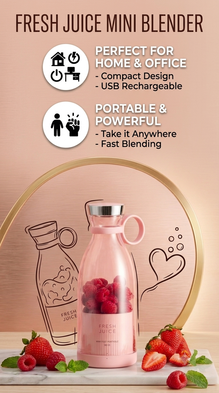 Mini Blender  for Home and Office