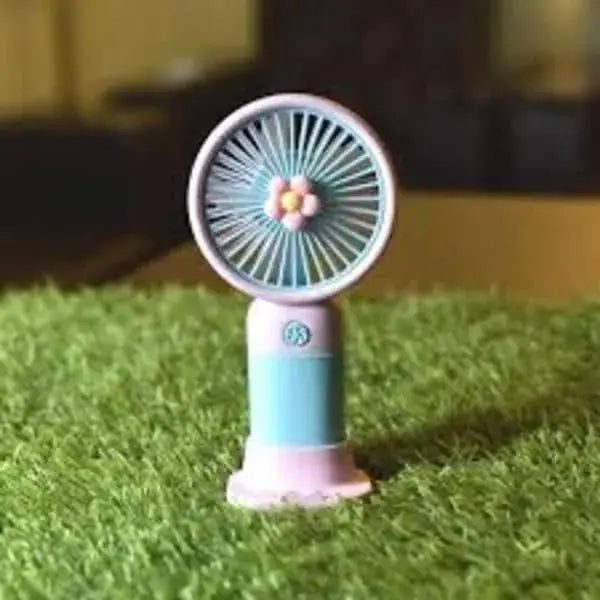 Mini  Foldable  Fans with LED Display